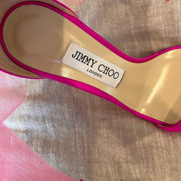 JIMMY CHOO AVELINE BOW HEELS - Picture 5 of 6